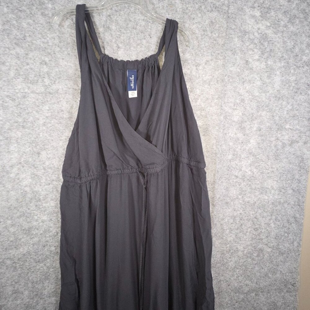 Nwt Swimsuits For All Women's Tenley Surplice Cover Up Maxi Dress Gray Size 22/ — image 4 of 8
